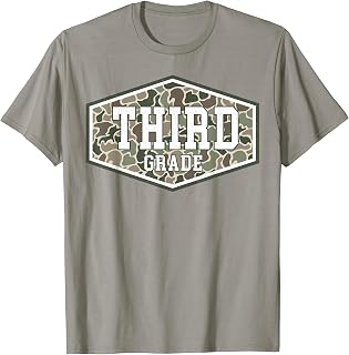 Camo Third Grade Teacher 3rd Grade Back to School Boys T-Shirt Unisex T-shirt, Sweatshirt, Hoodie, Long Sleeve Tee - T-Shirt, Sweatshirt, Hoodie
