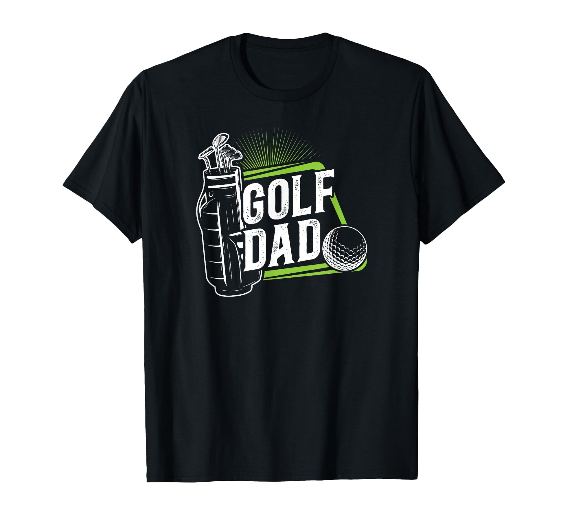 Golf Dad Golf Player Dad Golf Father T-Shirt - Custom Art Print Men Women - T-Shirt, Sweatshirt, Hoodie