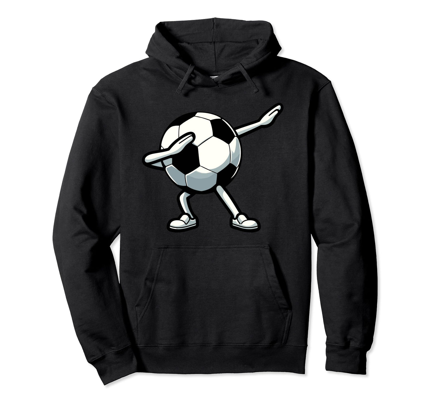 Dabbing Soccer Game Day Soccer Fan Hoodie - Graphic Print for Adults - T-Shirt, Sweatshirt, Hoodie