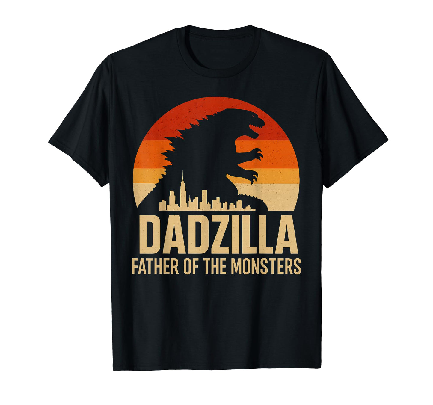 Dadzilla Father Monsters Mens Fathers T-Shirt - Unique Graphic for Adults - T-Shirt, Sweatshirt, Hoodie