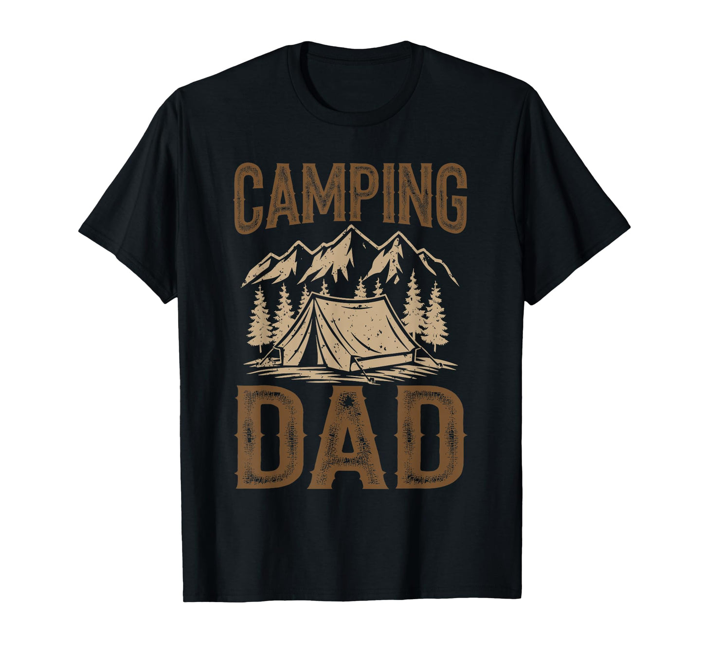 Mens Camping Dad Who Love Hiking Outdoor T-Shirt - Trendy Graphic Men Women - T-Shirt, Sweatshirt, Hoodie