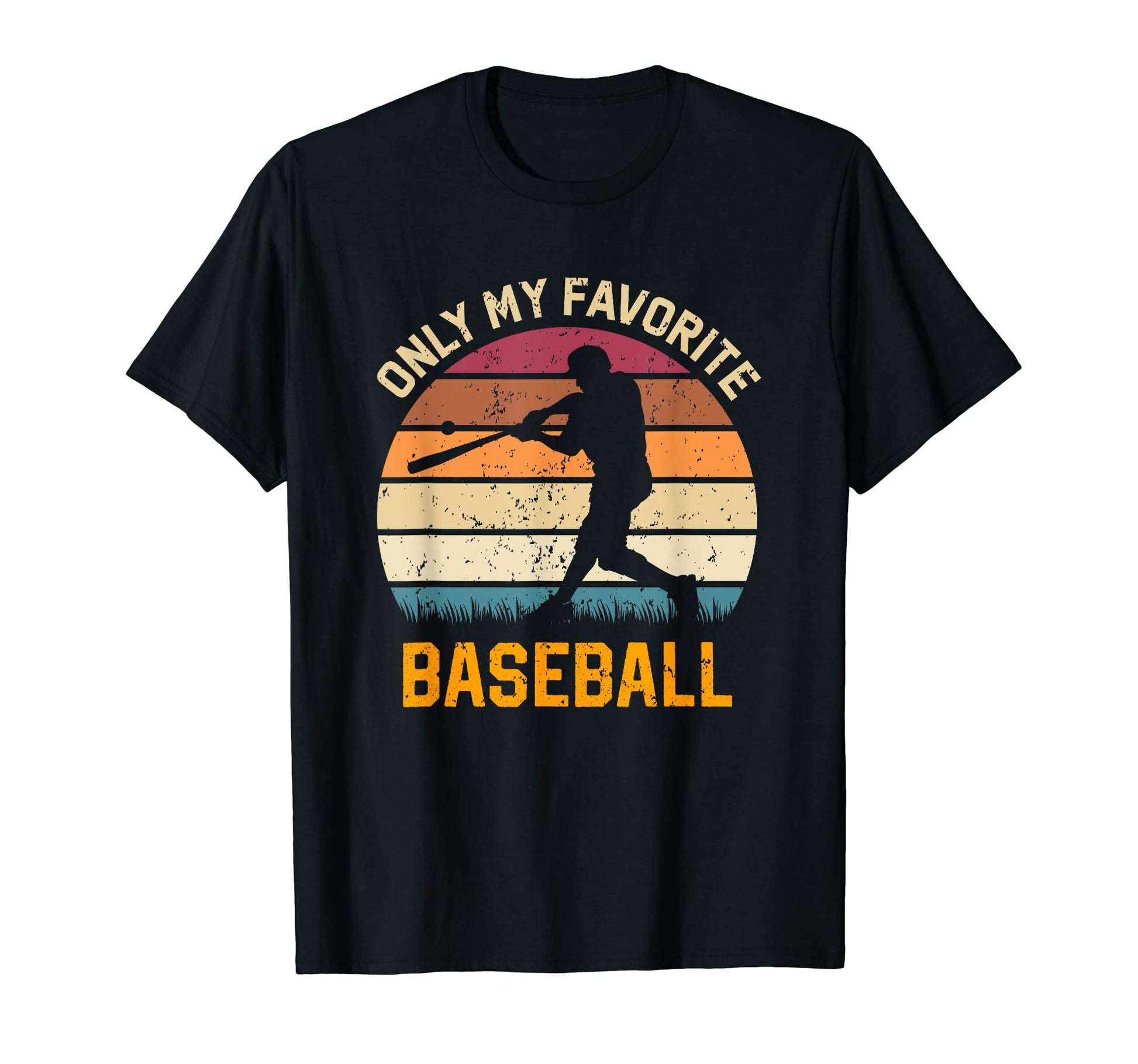 Only My Favorite Baseball Lover T-Shirt - Minimalist Print Men Women - T-Shirt, Sweatshirt, Hoodie