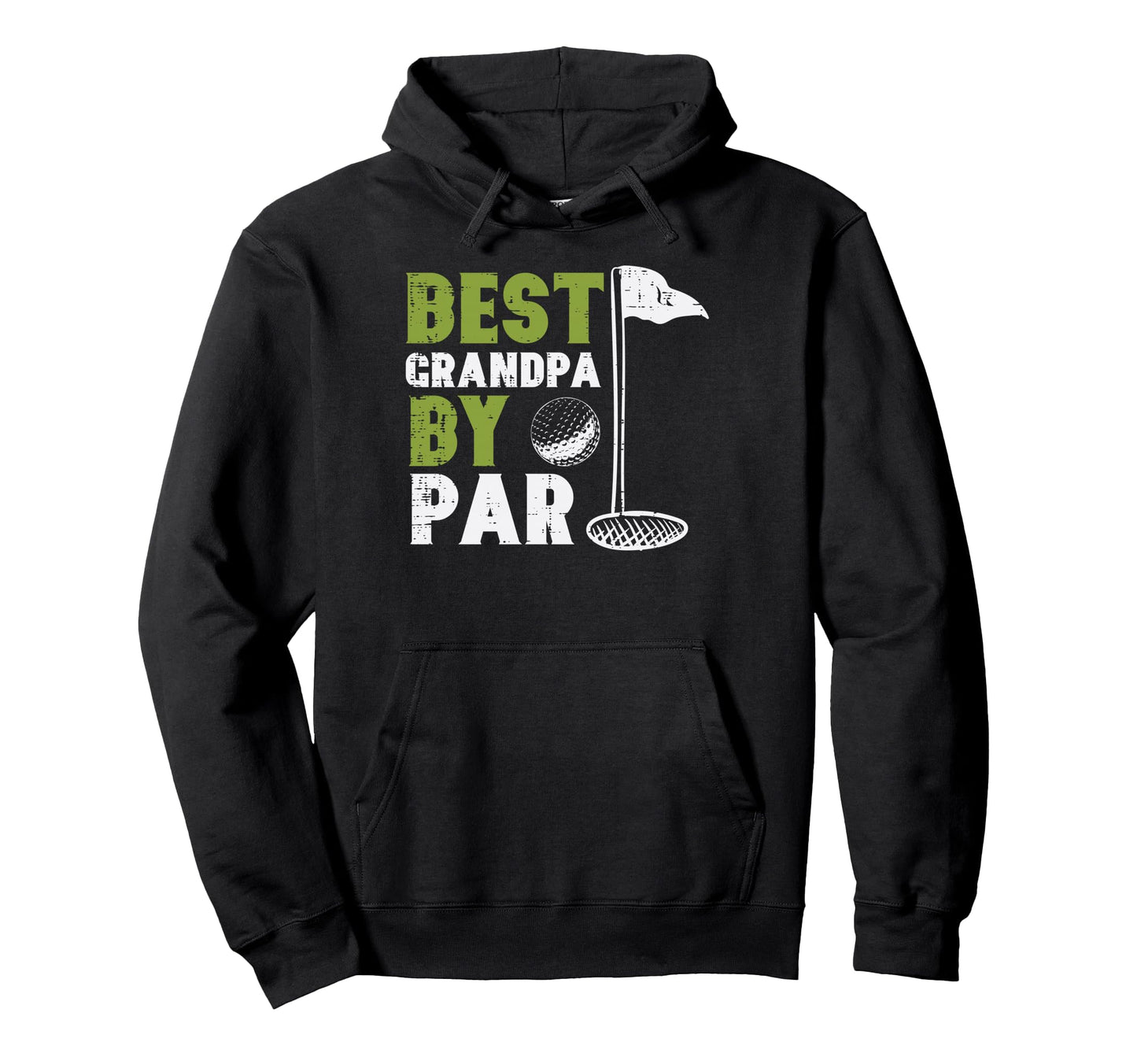 Golf Best Grandpa Par Golfing Hoodie - Fun Novelty Design for Adults - T-Shirt, Sweatshirt, Hoodie