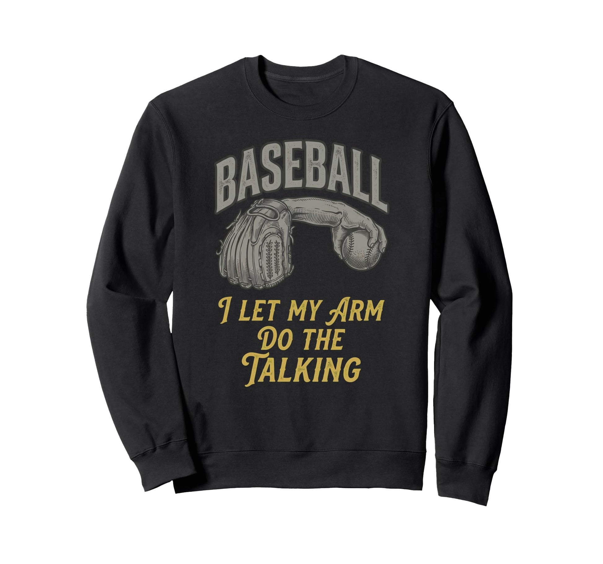 Pitcher Baseball Baseball Lover Sweatshirt - Fun Novelty Design Unisex - T-Shirt, Sweatshirt, Hoodie