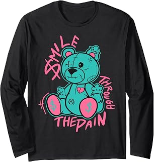 Ultra Pink Teal Aqua Black Graphic Match Long Sleeve T-Shirt Unisex T-shirt, Sweatshirt, Hoodie, Long Sleeve Tee - T-Shirt, Sweatshirt, Hoodie