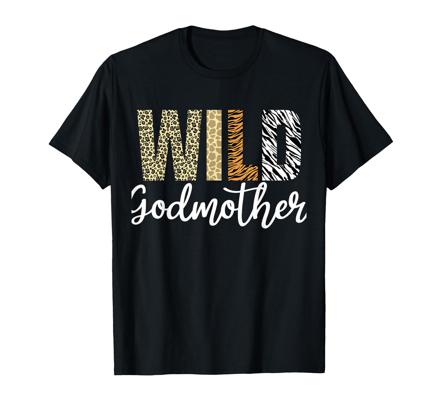 Godmother Wild One Zoo Birthday T-Shirt - Aesthetic Graphic for Adults - T-Shirt, Sweatshirt, Hoodie