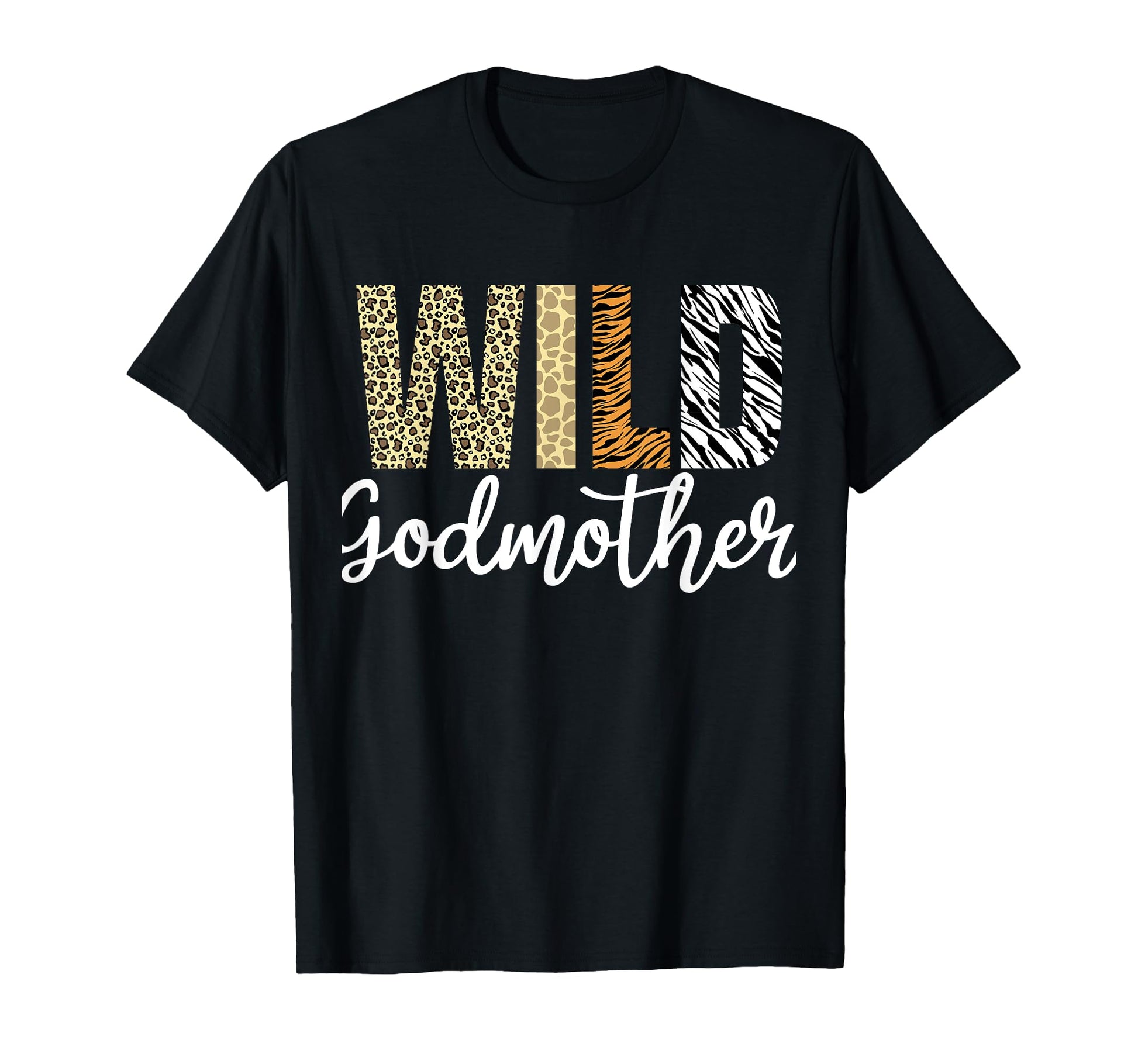 Godmother Wild One Zoo Birthday T-Shirt - Aesthetic Graphic for Adults - T-Shirt, Sweatshirt, Hoodie