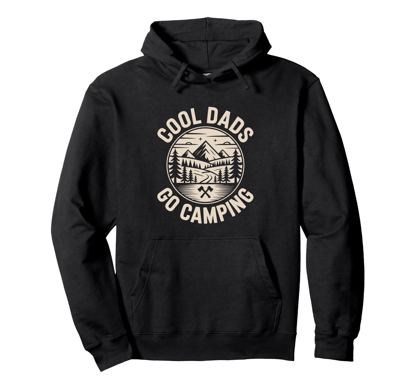 Dads Go Camping Dad Funny Camper Hoodie - Aesthetic Graphic Men Women - T-Shirt, Sweatshirt, Hoodie