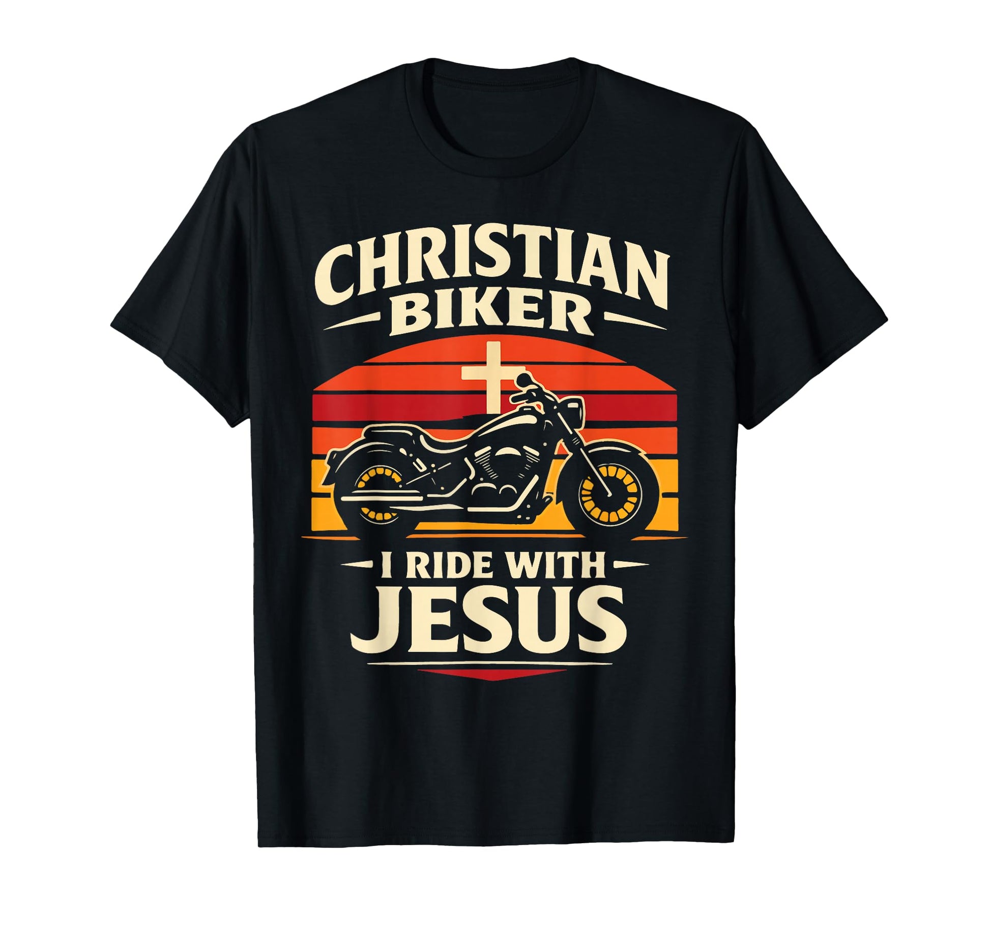 Christian Motorcycle Biker T-Shirt - Casual Everyday Wear Men Women - T-Shirt, Sweatshirt, Hoodie