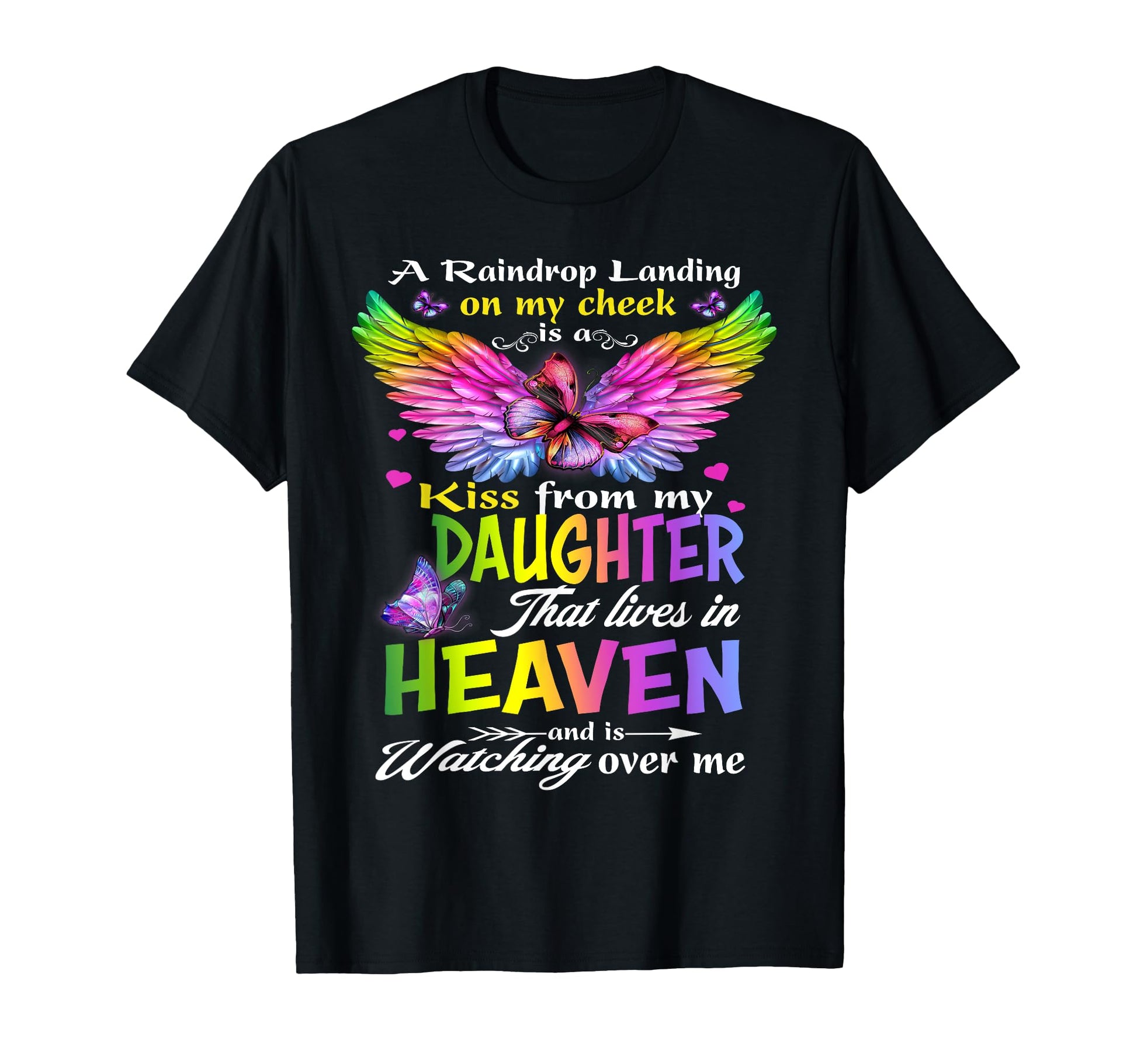 My Angel My Daughter Repass T-Shirt - Streetwear Style for Adults - T-Shirt, Sweatshirt, Hoodie