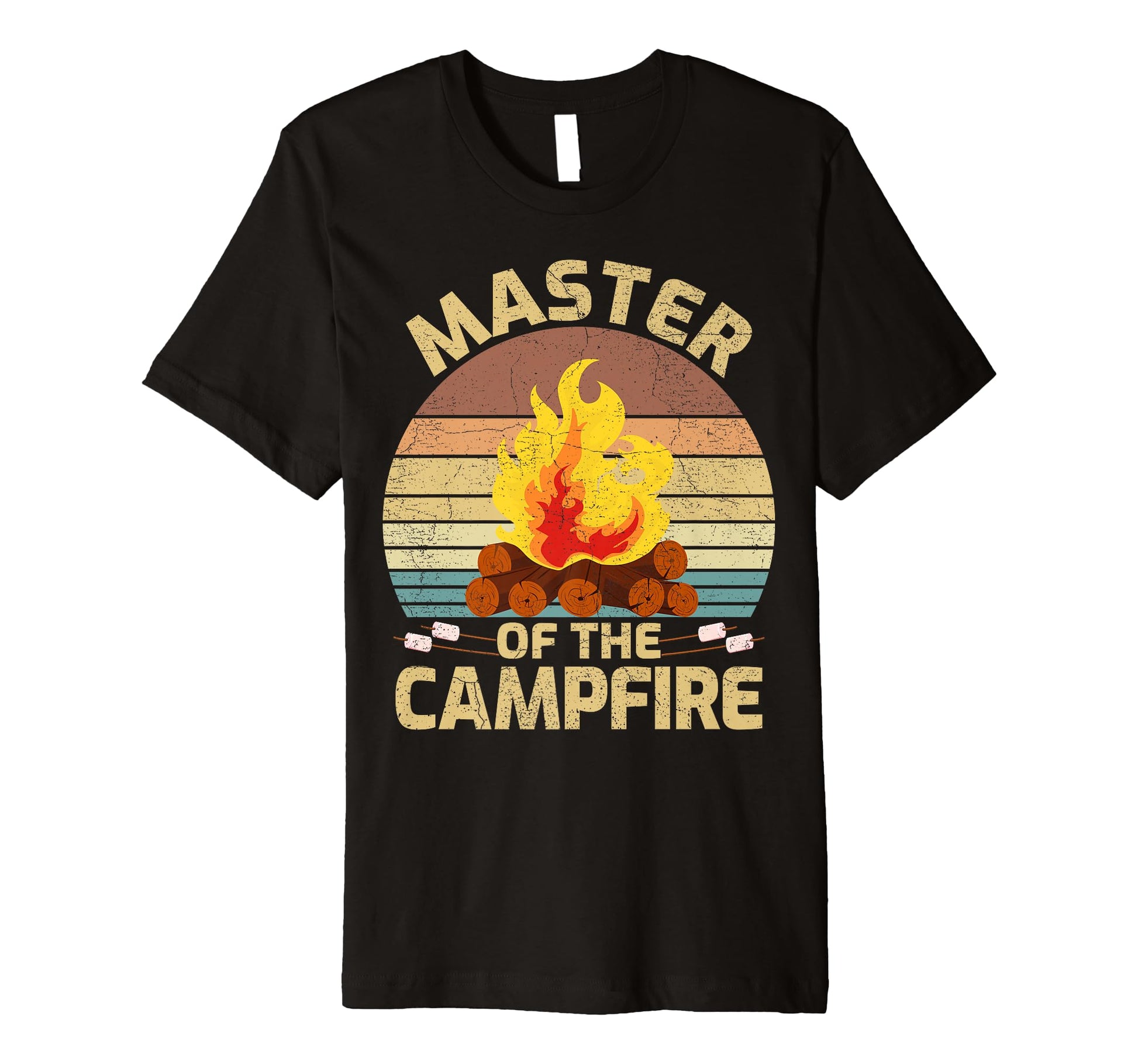 Master Campfire Camping Dad Hiking T-Shirt - Streetwear Style Men Women - T-Shirt, Sweatshirt, Hoodie