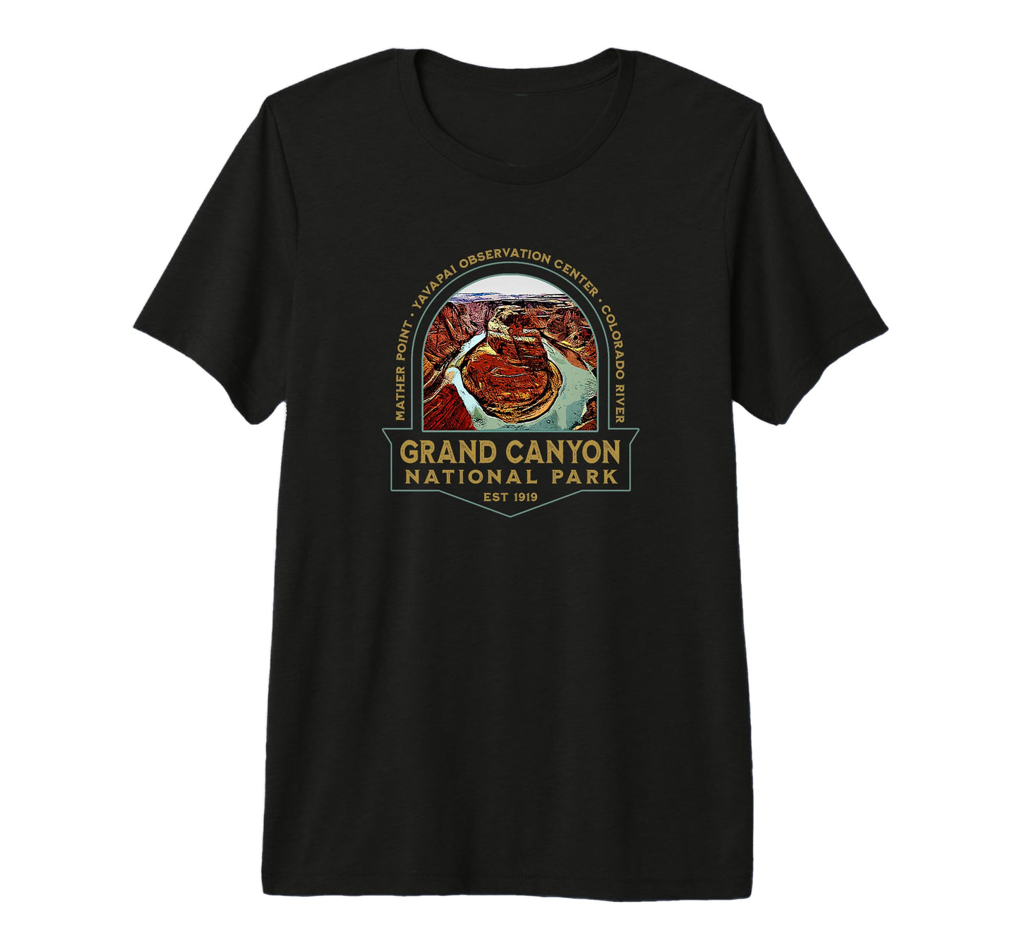Grand Canyon National Park Arizona Usa T-Shirt - Trendy Graphic for Adults - T-Shirt, Sweatshirt, Hoodie