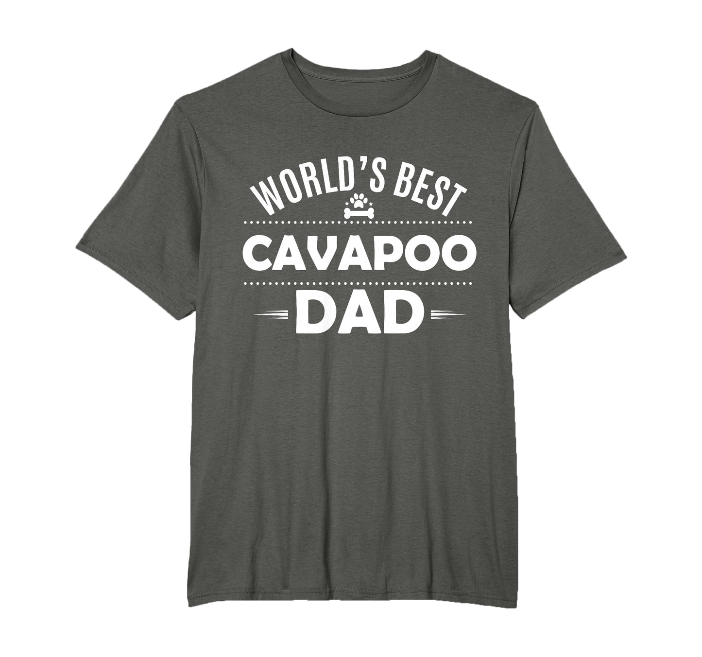 Worlds Best Cavapoo Dad Cavoodle Dog T-Shirt - Unique Graphic Men Women - T-Shirt, Sweatshirt, Hoodie