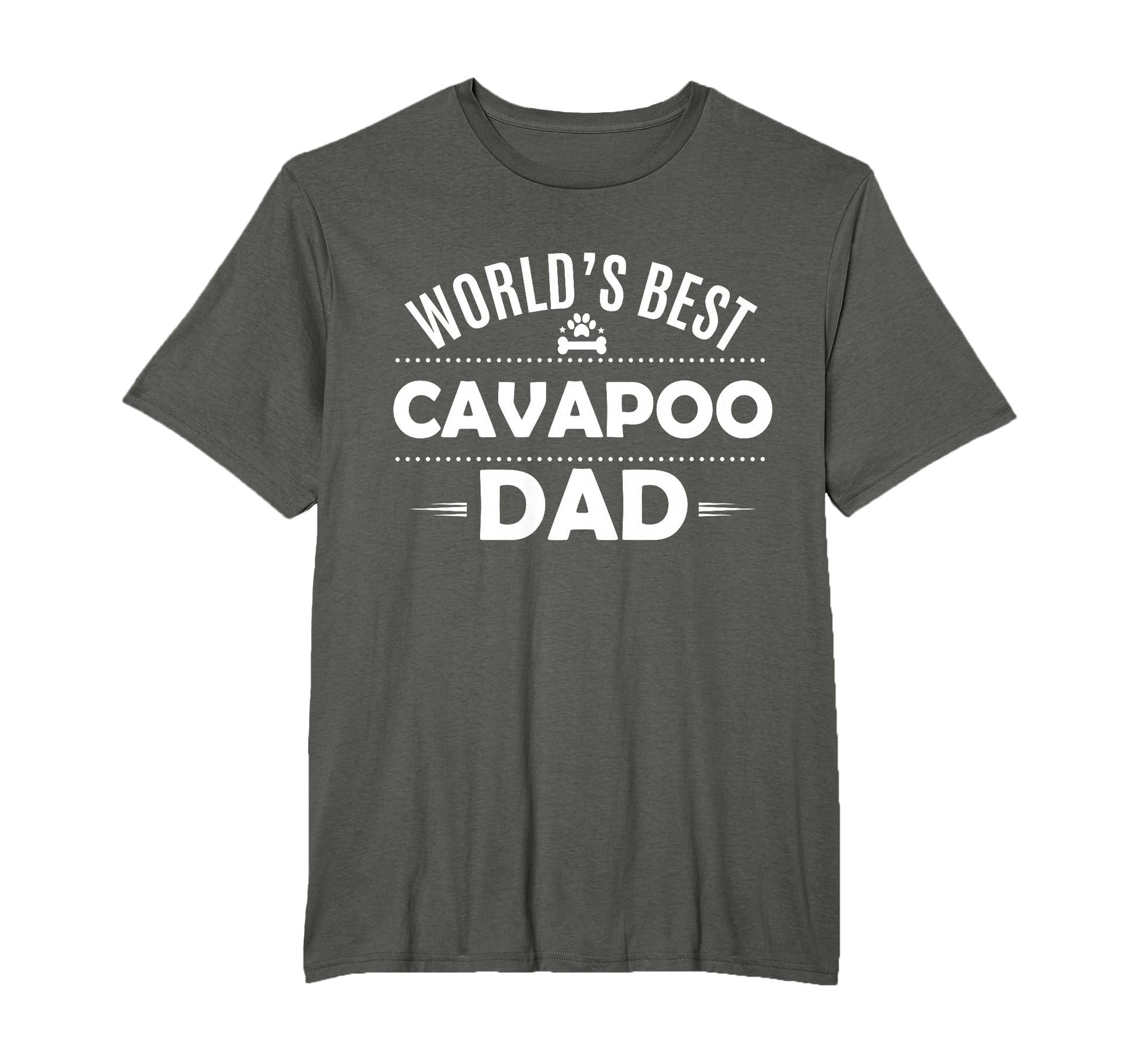 Worlds Best Cavapoo Dad Cavoodle Dog T-Shirt - Unique Graphic Men Women - T-Shirt, Sweatshirt, Hoodie