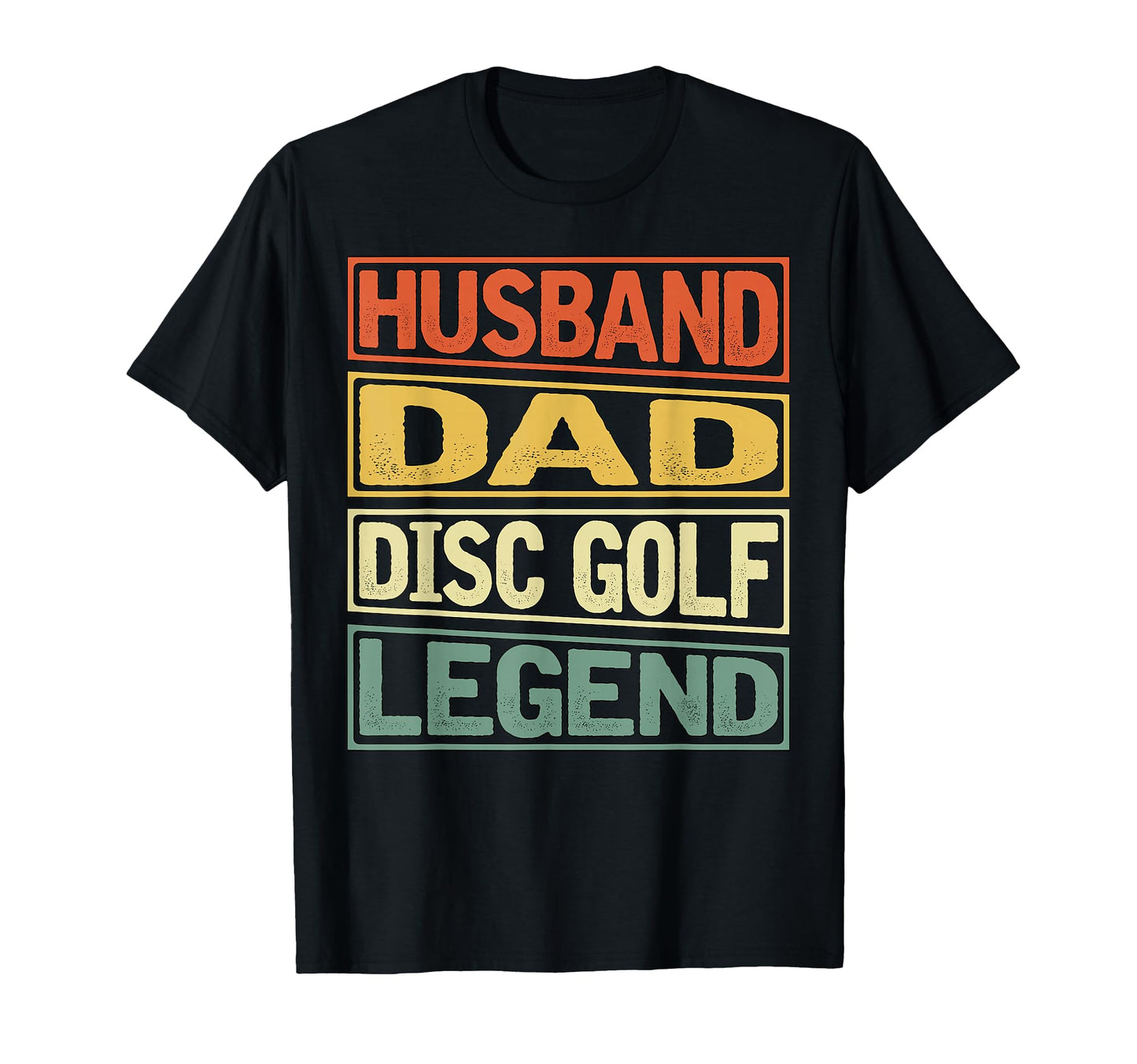 Husband Dad Disc Golf Legend Player T-Shirt - Trendy Graphic for Adults - T-Shirt, Sweatshirt, Hoodie