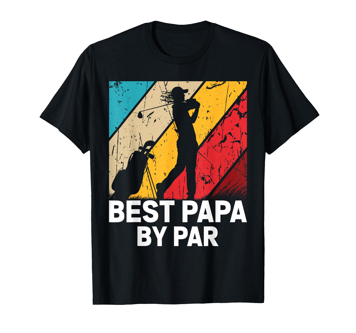 Best Papa Par Golfing Funny Golf Golfer Dad T-Shirt - Graphic Print Unisex - T-Shirt, Sweatshirt, Hoodie