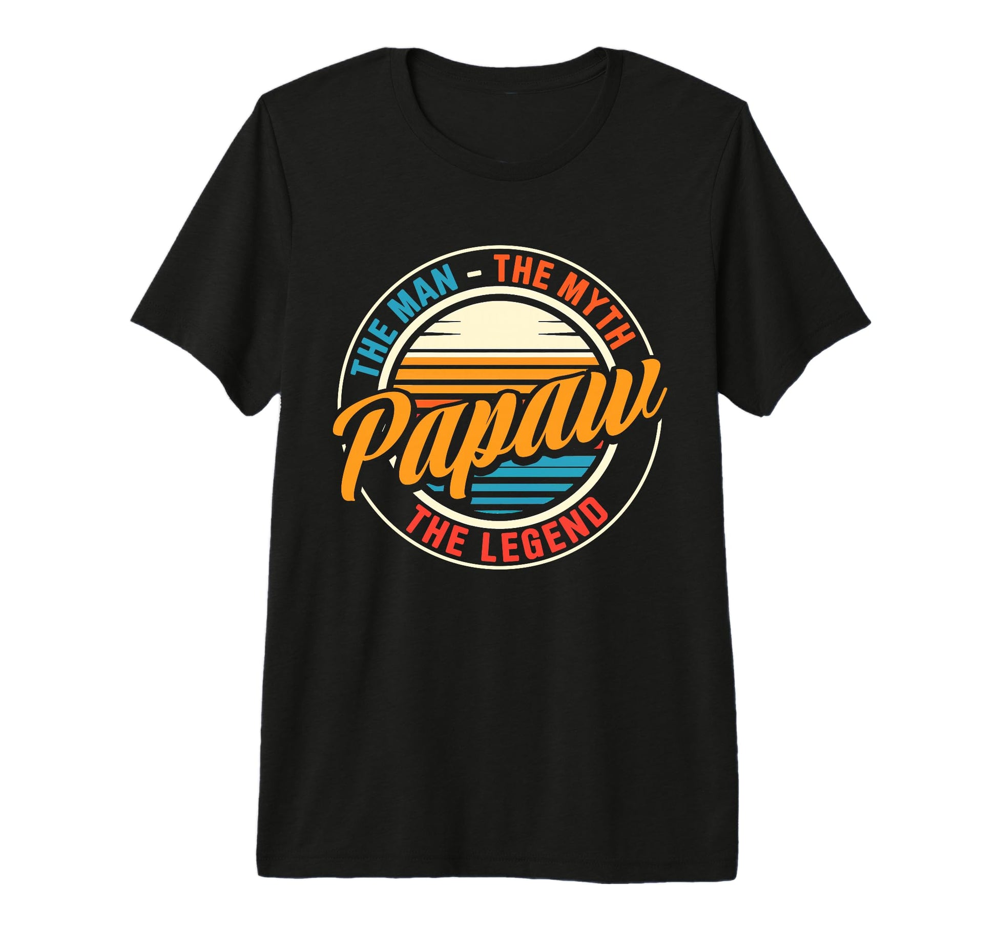 Mens Papaw Myth Legend Dad Grandpa T-Shirt - Streetwear Style for Adults - T-Shirt, Sweatshirt, Hoodie