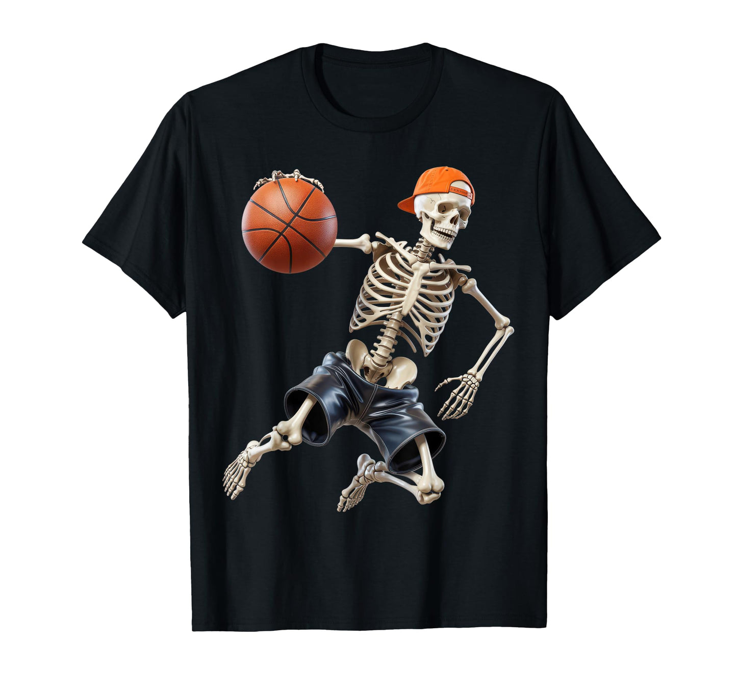 Basketball Skeleton Sporty Dads T-Shirt - Graphic Print Men Women - T-Shirt, Sweatshirt, Hoodie