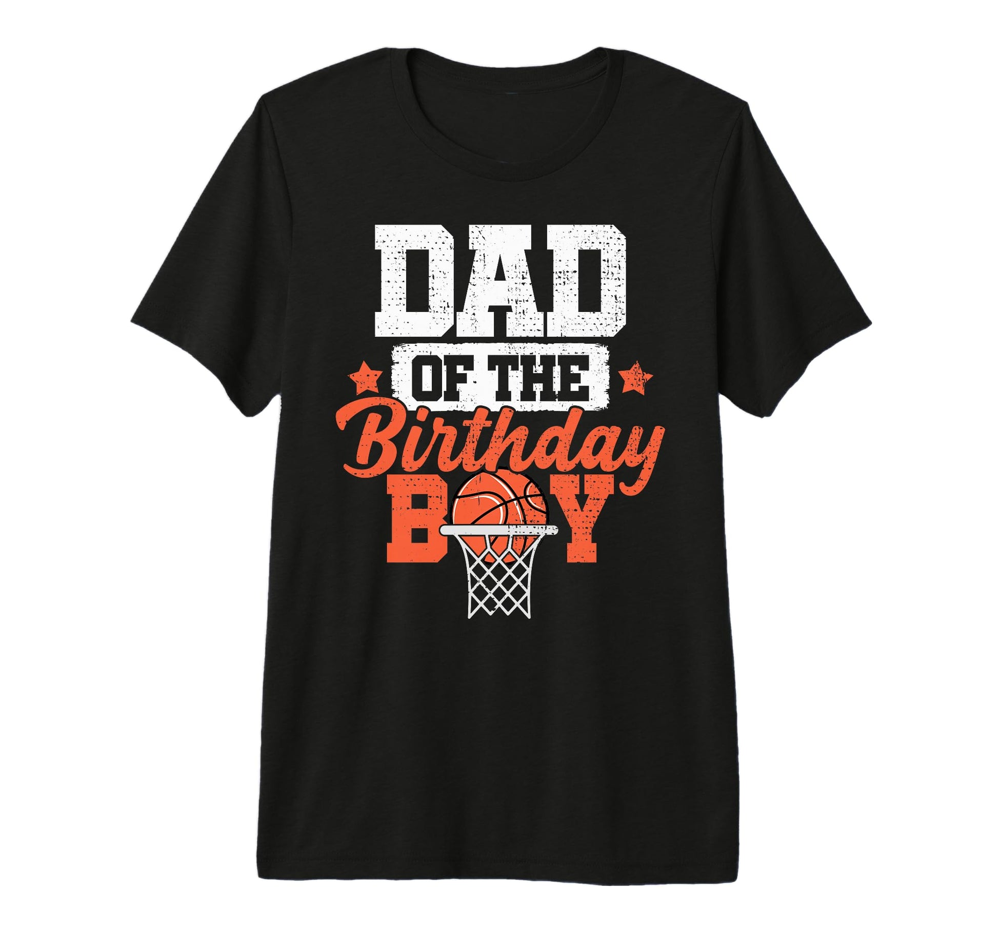 Dad Birthday Matching Basketball T-Shirt - Fun Novelty Design for Adults - T-Shirt, Sweatshirt, Hoodie