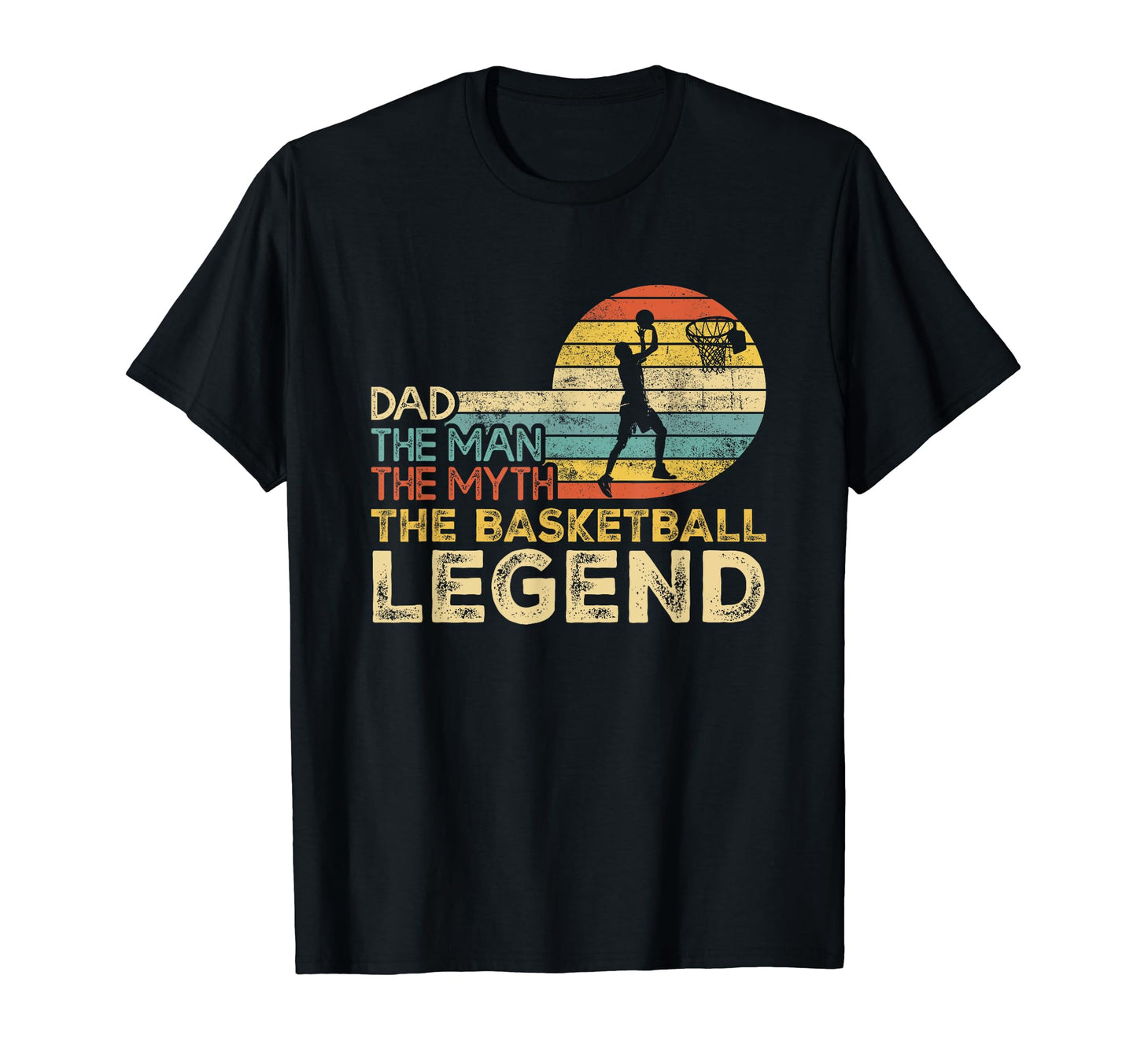 Basketball Player Dad Basketball T-Shirt - Casual Everyday Wear Men Women - T-Shirt, Sweatshirt, Hoodie