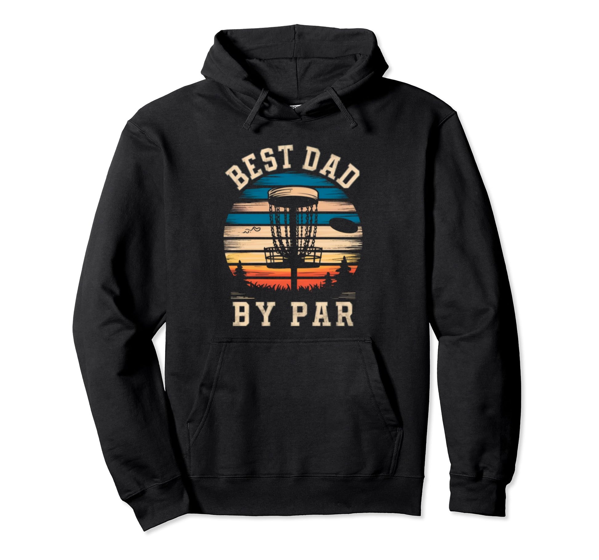 Best Dad Par Disc Golf Fatherss Hoodie - Casual Everyday Wear for Adults - T-Shirt, Sweatshirt, Hoodie