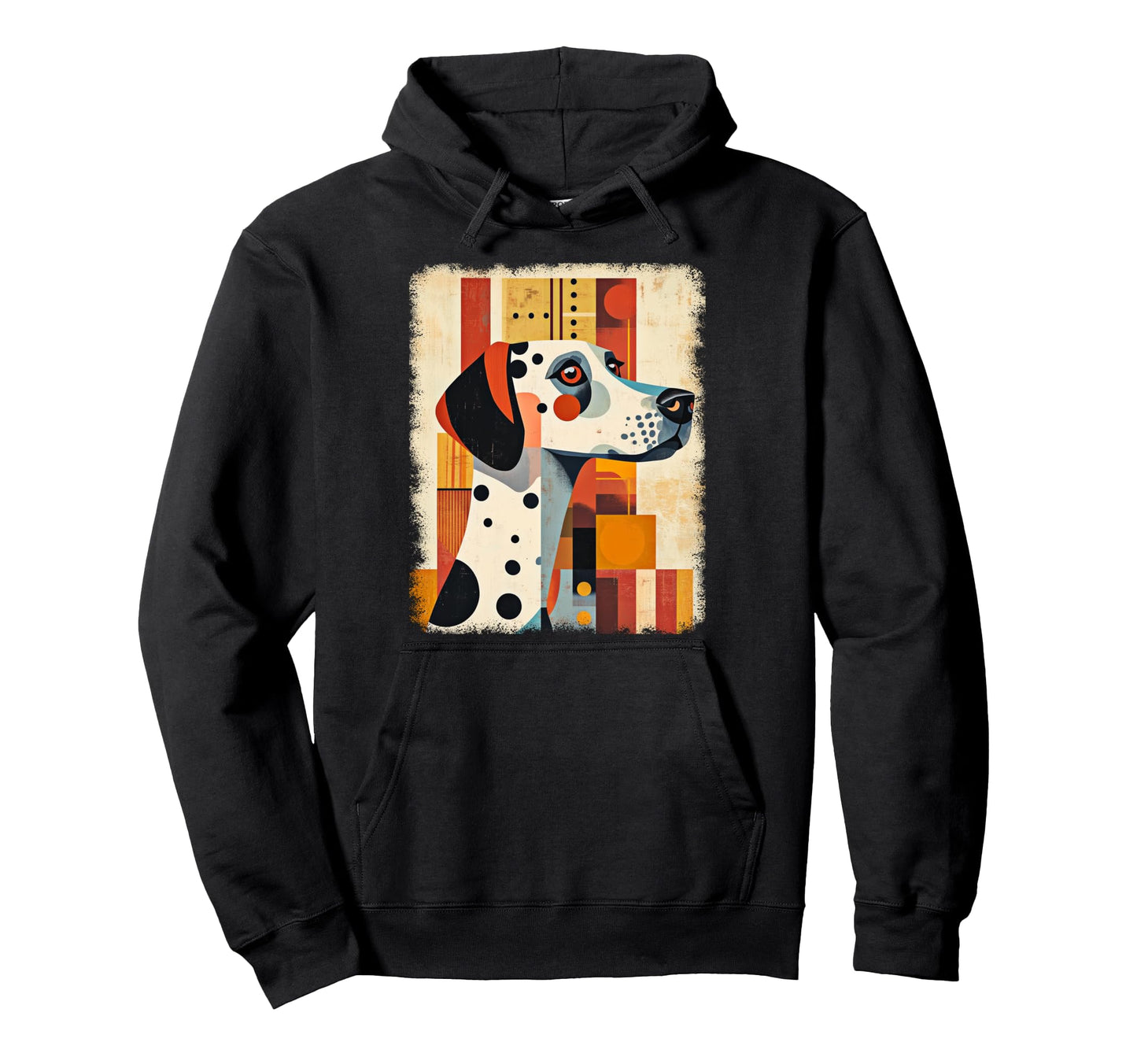 Mid Century Modern Dogs 50S 60S Hoodie - Aesthetic Graphic for Adults - T-Shirt, Sweatshirt, Hoodie