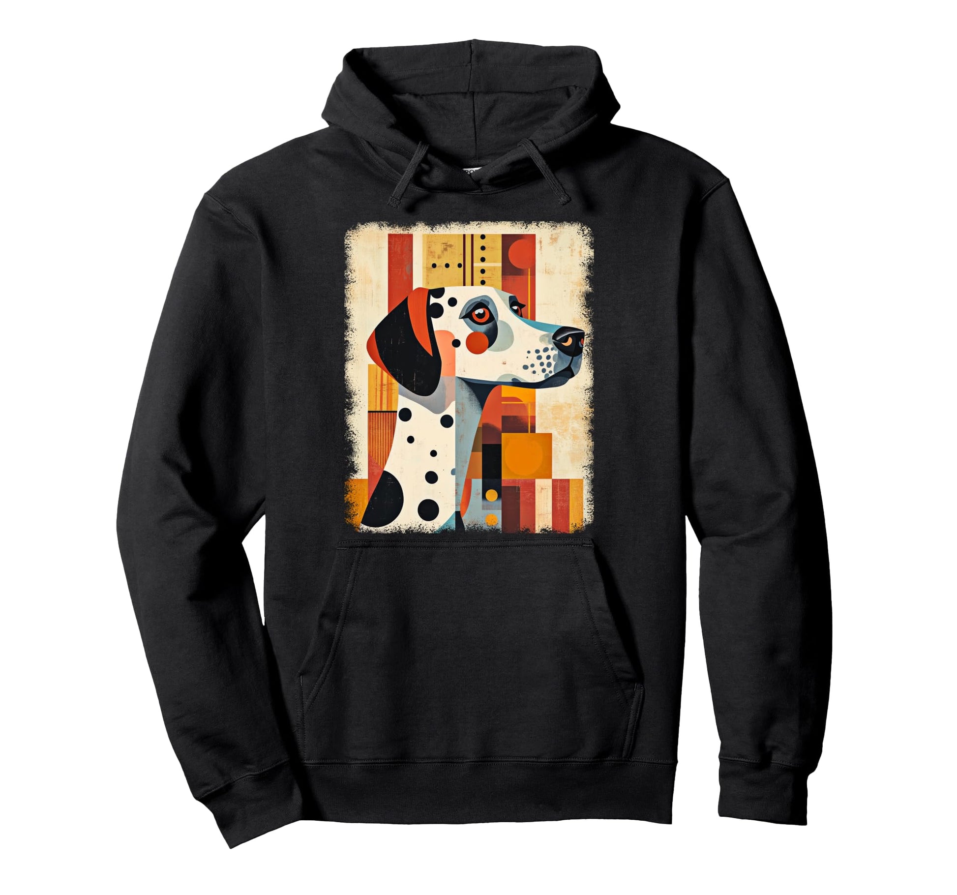 Mid Century Modern Dogs 50S 60S Hoodie - Aesthetic Graphic for Adults - T-Shirt, Sweatshirt, Hoodie