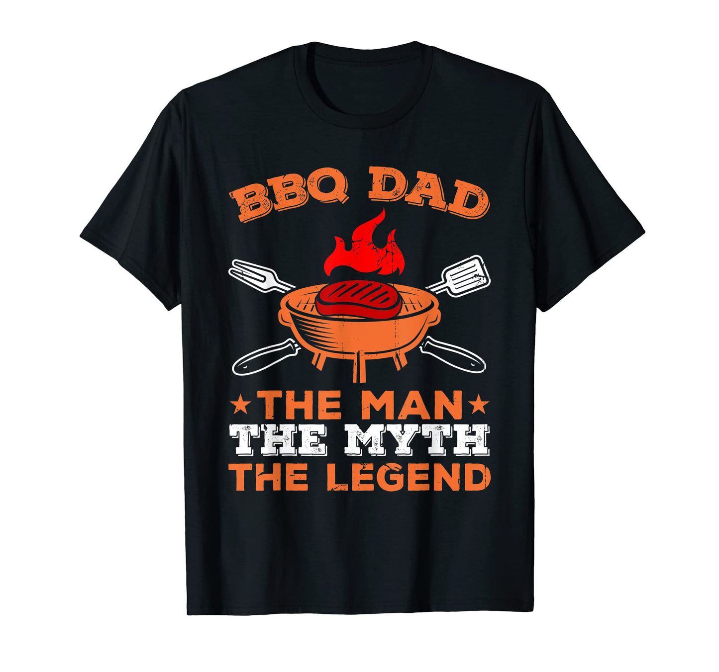 Mens Grill Bbq Dad Myth Legend T-Shirt - Trendy Graphic Unisex - T-Shirt, Sweatshirt, Hoodie