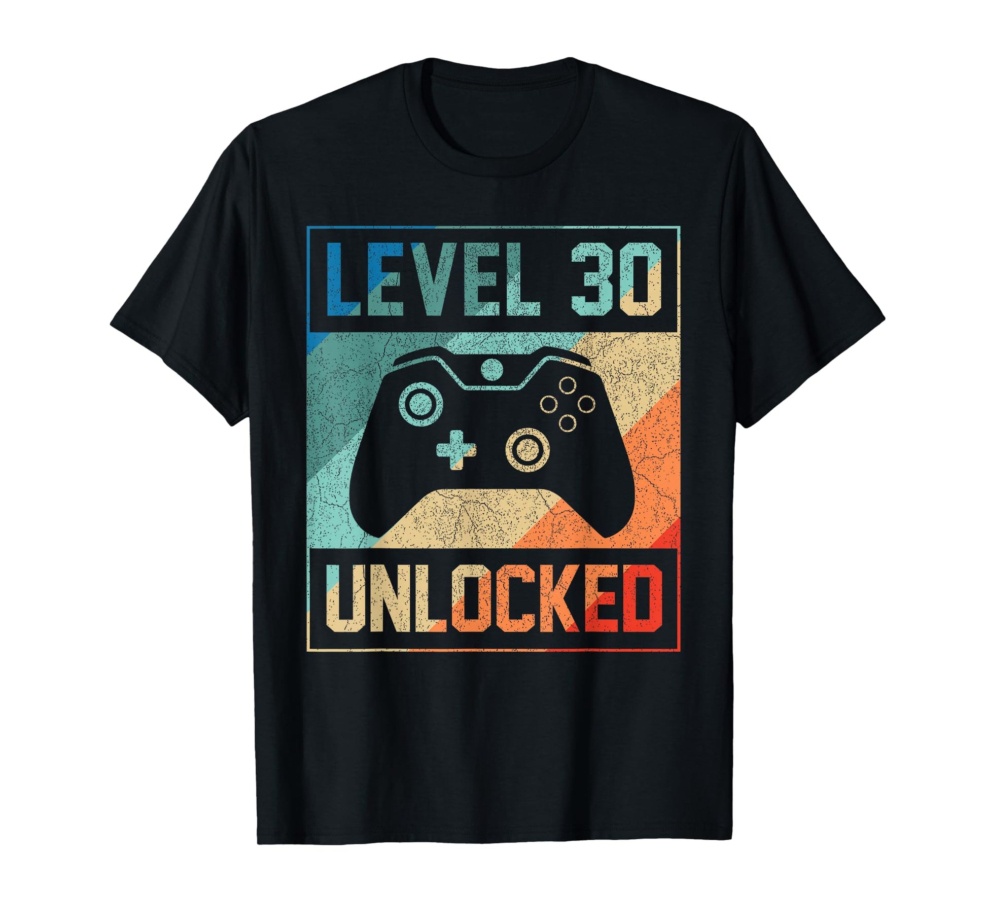Level 30 Unlocked Video Gamer 30Th T-Shirt - Graphic Print Men Women - T-Shirt, Sweatshirt, Hoodie