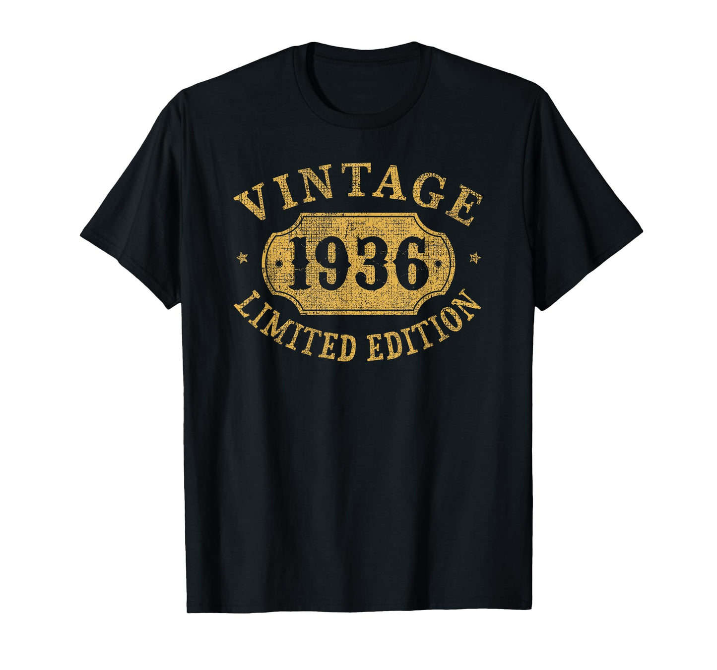 90Th Birthday 90 Year Old Funny 1936 T-Shirt - Custom Art Print for Adults - T-Shirt, Sweatshirt, Hoodie