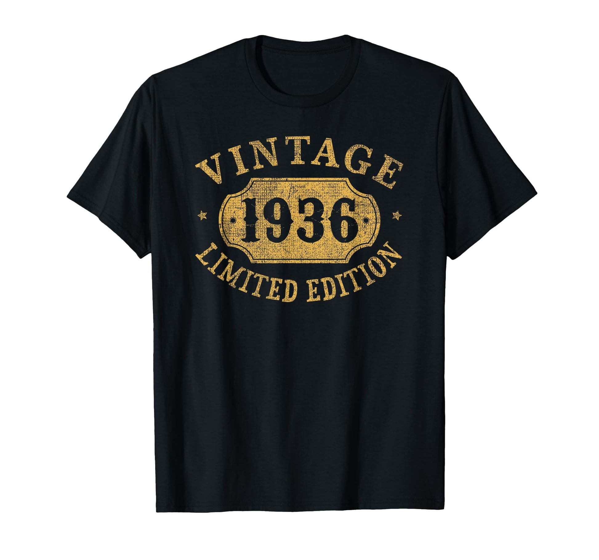 90Th Birthday 90 Year Old Funny 1936 T-Shirt - Custom Art Print for Adults - T-Shirt, Sweatshirt, Hoodie