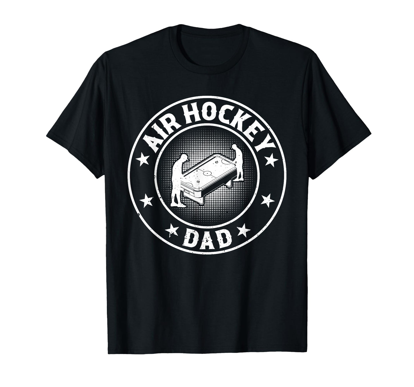 Air Hockey Dad Air Hockey Player Daddy T-Shirt - Minimalist Print Unisex - T-Shirt, Sweatshirt, Hoodie