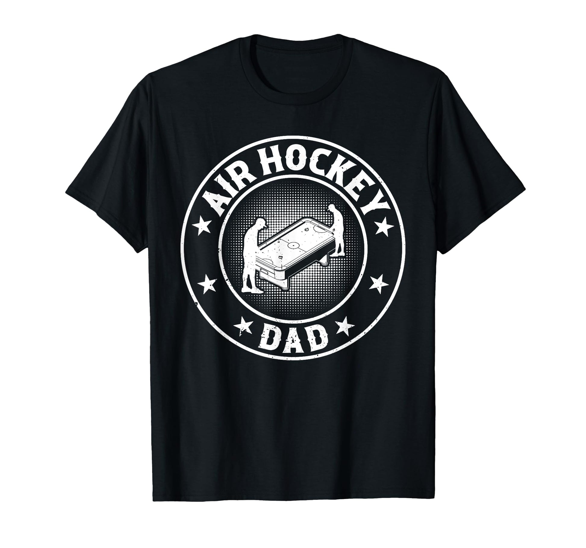 Air Hockey Dad Air Hockey Player Daddy T-Shirt - Minimalist Print Unisex - T-Shirt, Sweatshirt, Hoodie