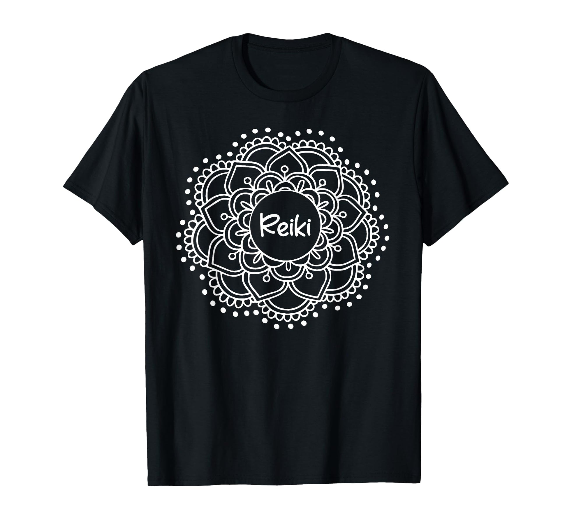 Reiki Mandala Inspirational Yoga T-Shirt - Custom Art Print for Adults - T-Shirt, Sweatshirt, Hoodie