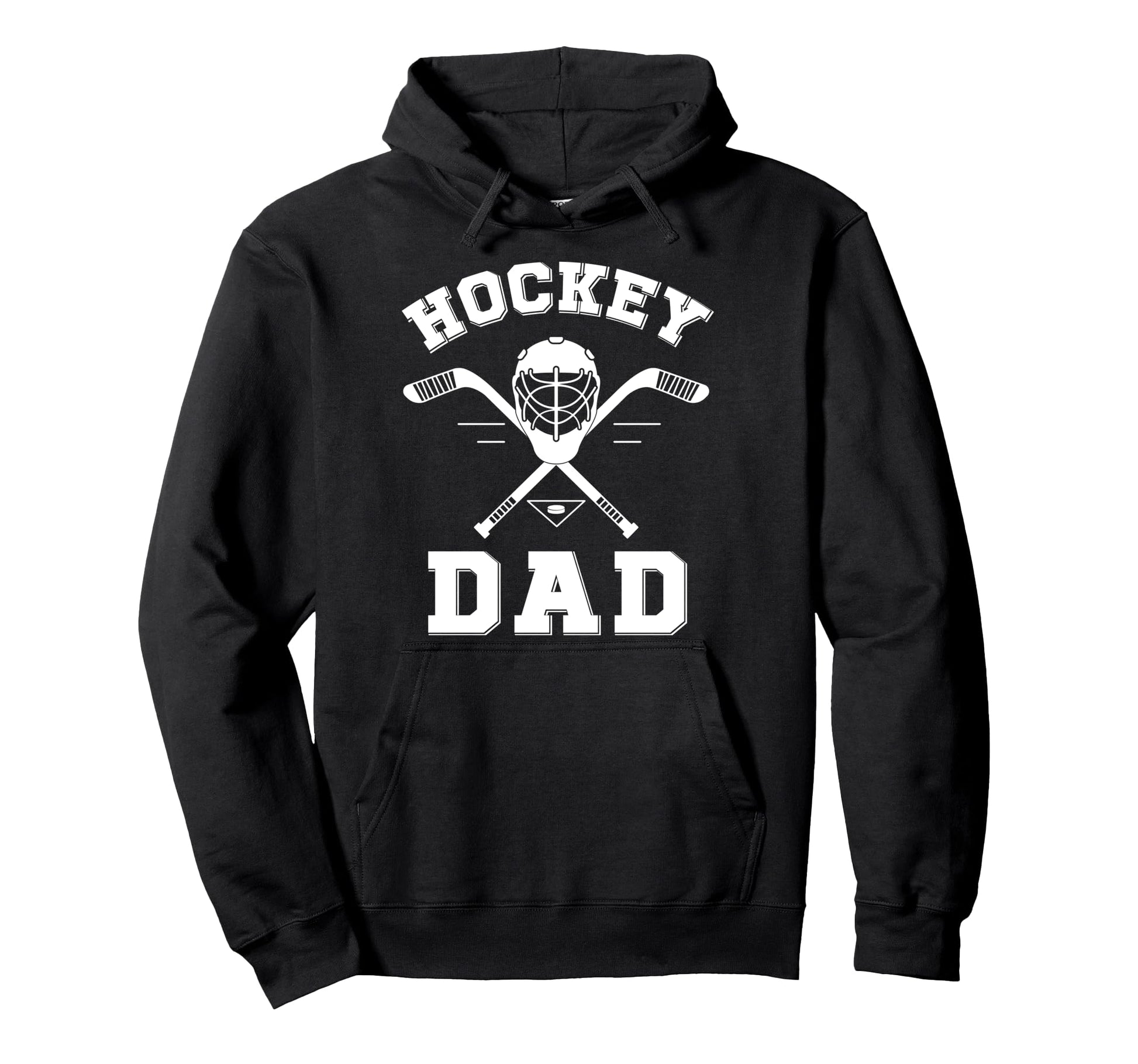 Ice Hockey Dad Winter Sports Hockey Lover Hoodie - Graphic Print Unisex - T-Shirt, Sweatshirt, Hoodie