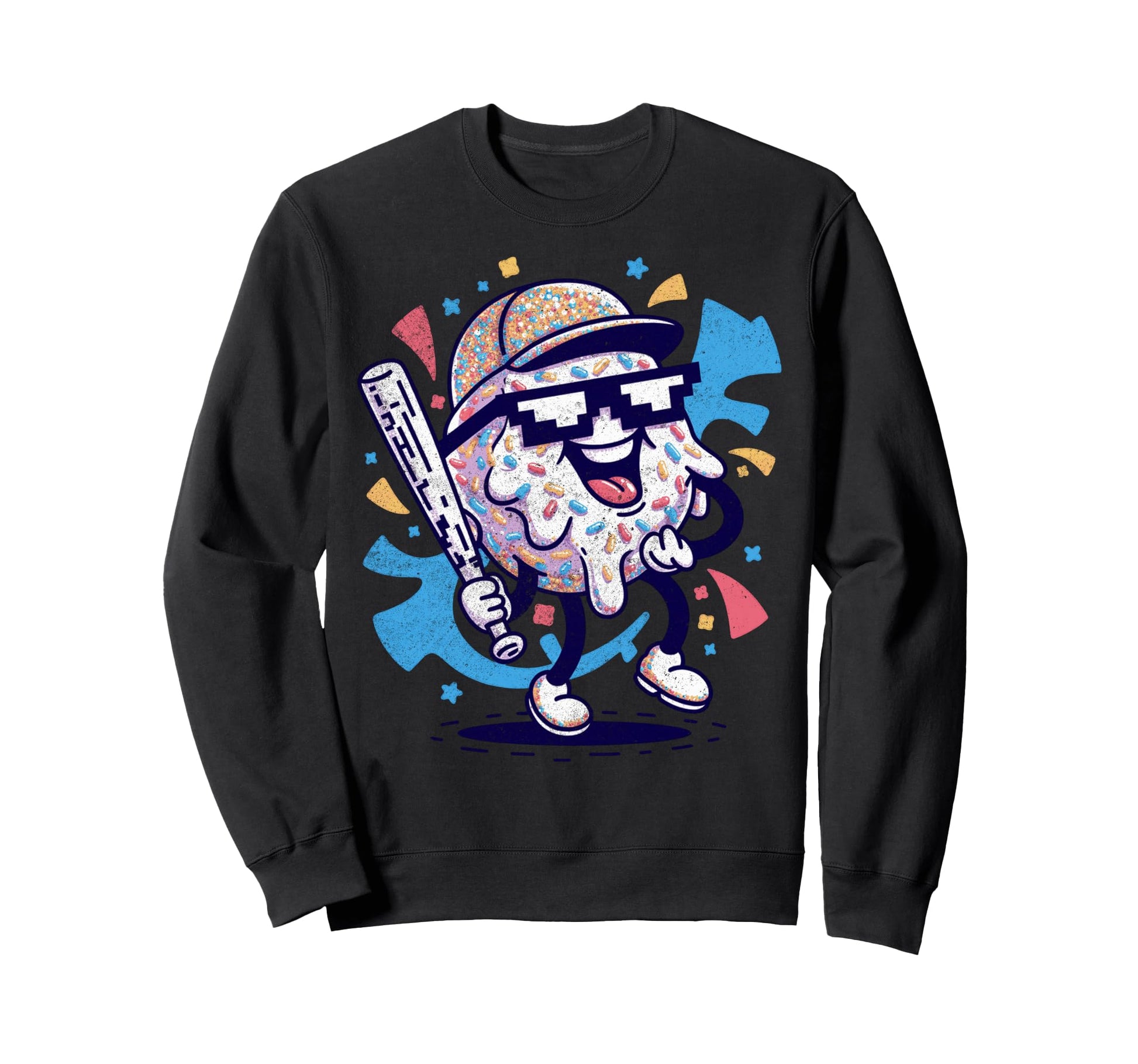 Baseball Drip Gamer Gifts T-Shirt - Casual Everyday Wear Men Women - T-Shirt, Sweatshirt, Hoodie