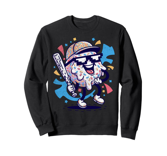 Baseball Drip Gamer Gifts T-Shirt - Casual Everyday Wear Men Women - T-Shirt, Sweatshirt, Hoodie
