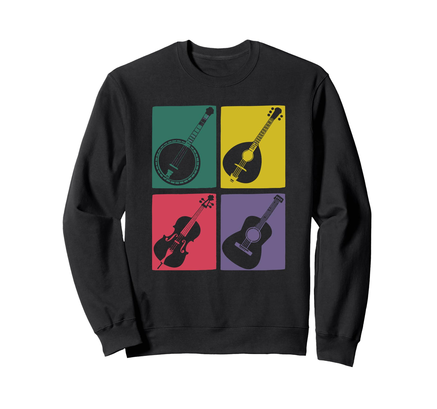Bluegrassgarage Bluegrass Music Sweatshirt - Custom Art Print Men Women - T-Shirt, Sweatshirt, Hoodie