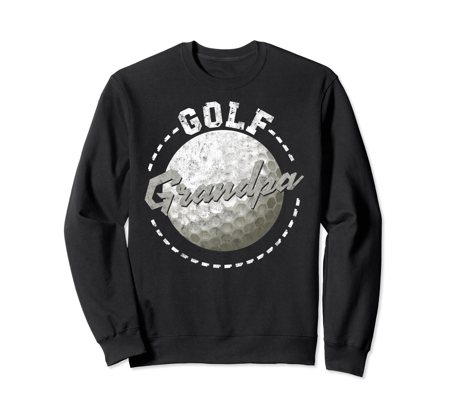 Golf Grandpa Fathers Day Sweatshirt - Custom Art Print for Adults - T-Shirt, Sweatshirt, Hoodie