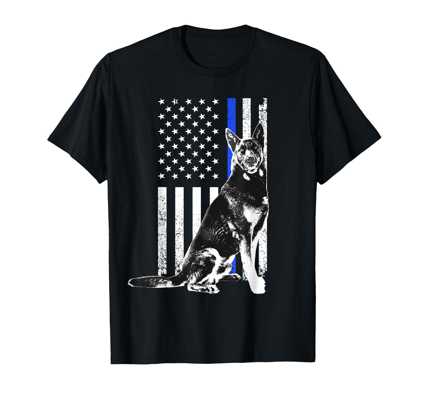 German Shepherd K9 Belgian Malinois T-Shirt - Minimalist Print Men Women - T-Shirt, Sweatshirt, Hoodie