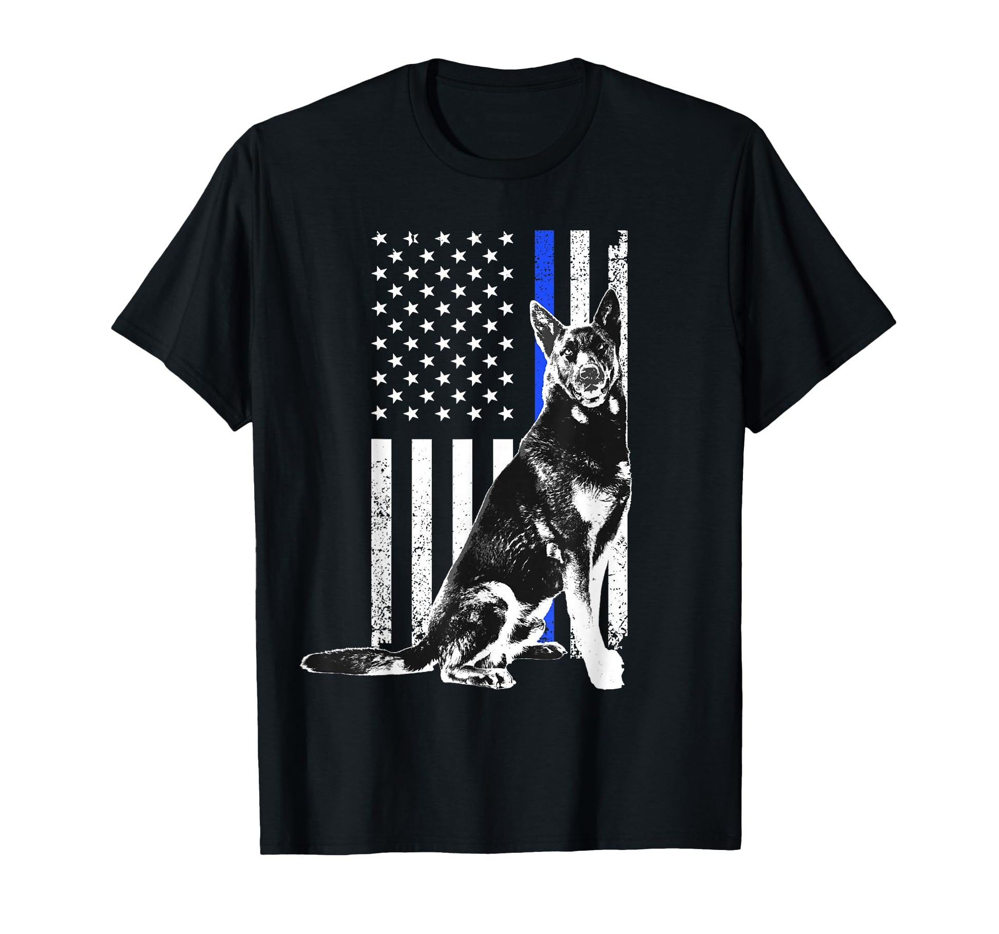 German Shepherd K9 Belgian Malinois T-Shirt - Minimalist Print Men Women - T-Shirt, Sweatshirt, Hoodie