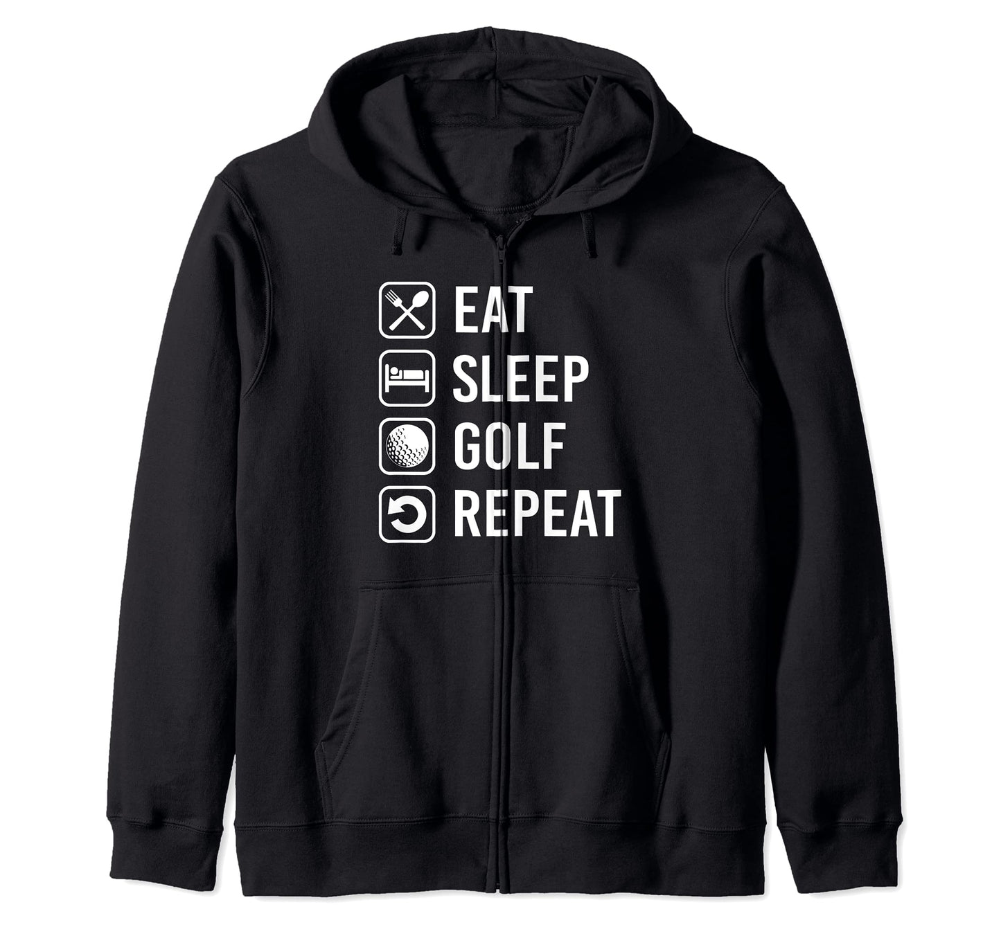 Visit Best Golf Dad Happy Fathers Day Hoodie - Trendy Graphic for Adults - T-Shirt, Sweatshirt, Hoodie
