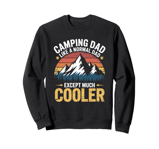 Camper Father And Camp Lover Sweatshirt - Custom Art Print Men Women - T-Shirt, Sweatshirt, Hoodie