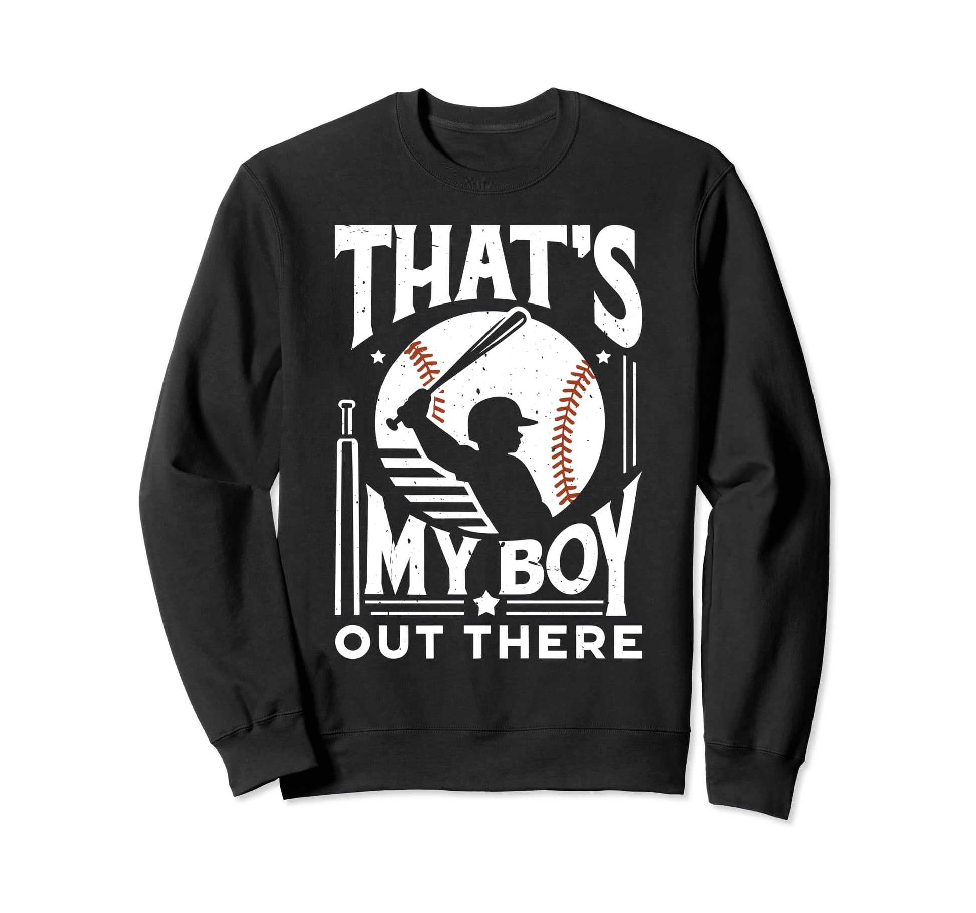 Fathers Day Fathers Day Baseball Dad Son Sweatshirt - Graphic Print Unisex - T-Shirt, Sweatshirt, Hoodie