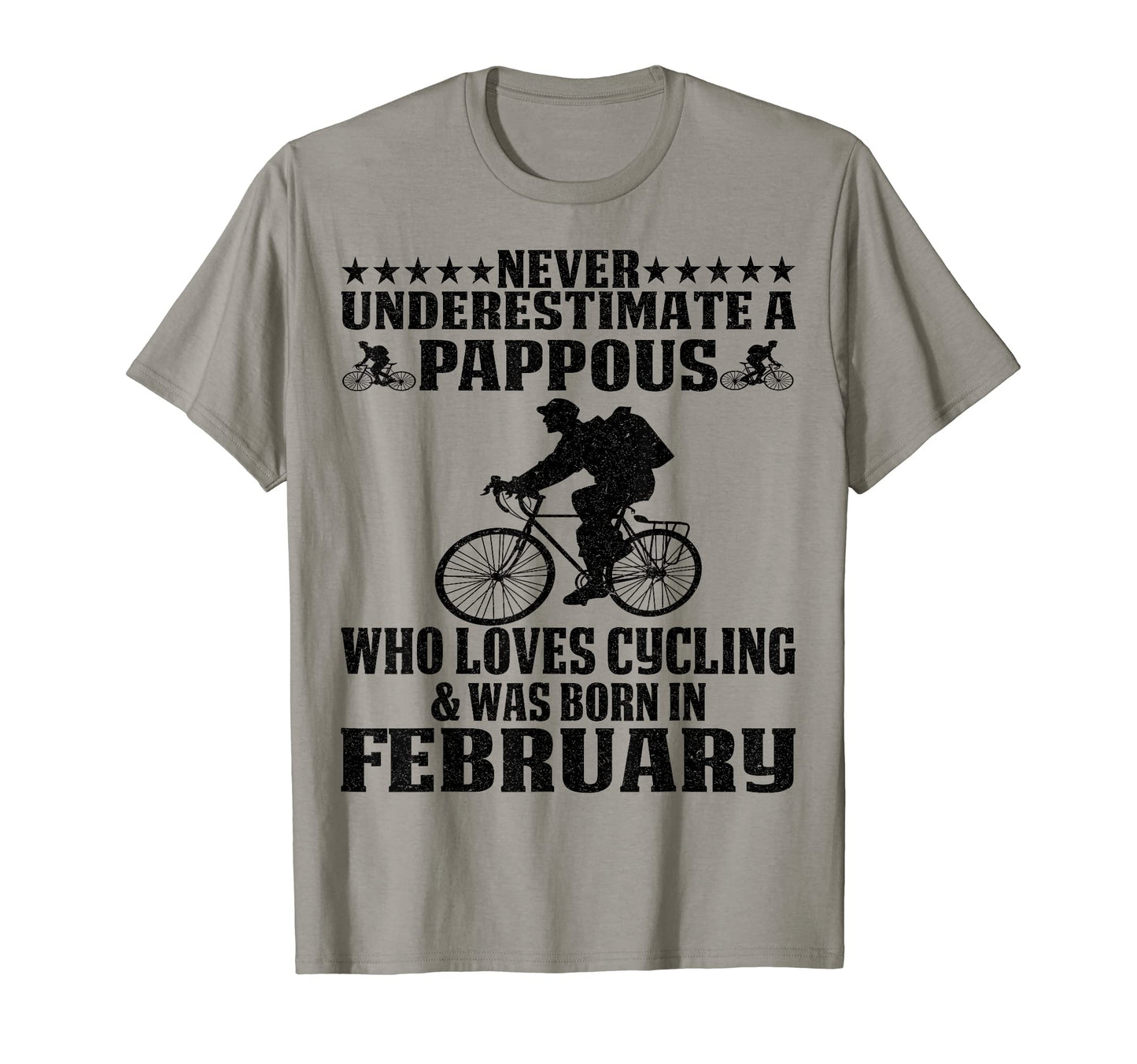 Loves Cycling Proud Biking Pappous And T-Shirt - Fun Novelty Design Unisex - T-Shirt, Sweatshirt, Hoodie