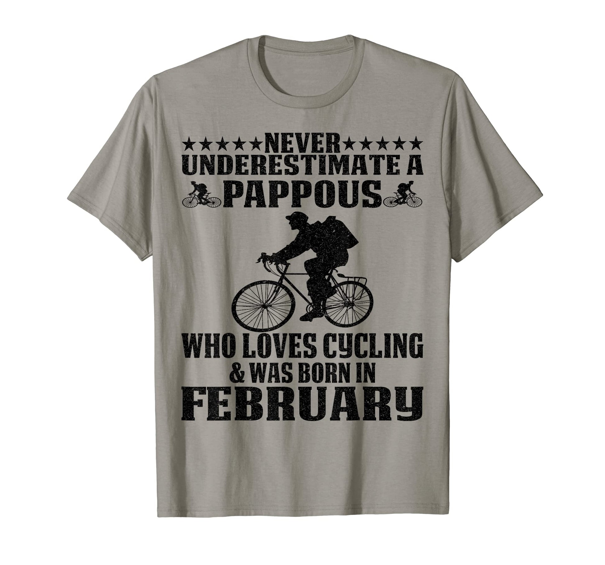 Loves Cycling Proud Biking Pappous And T-Shirt - Fun Novelty Design Unisex - T-Shirt, Sweatshirt, Hoodie