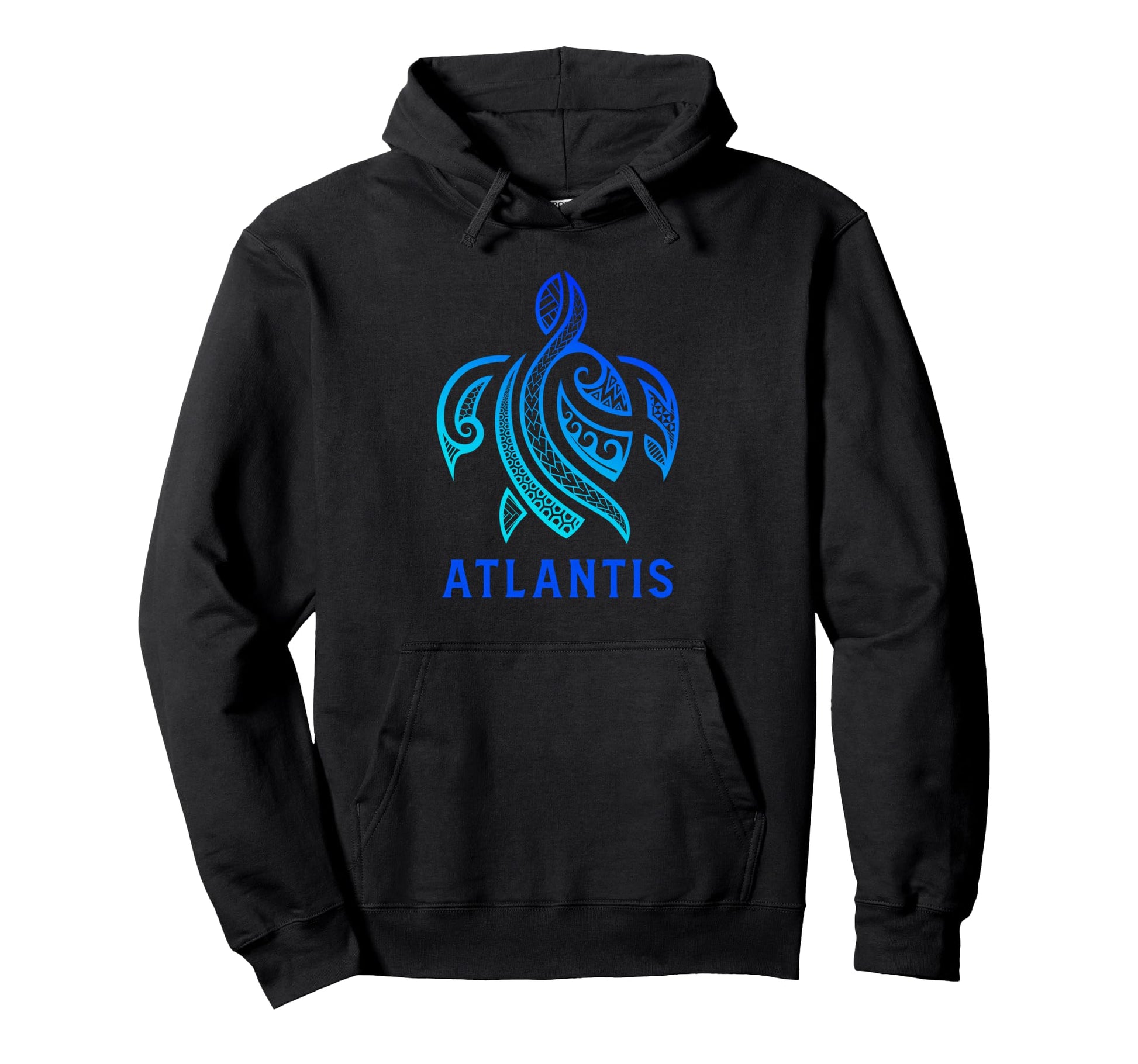 Atlantis Bahamas Tribal Sea Turtle Bahamas Hoodie - Novelty Apparel Unisex - T-Shirt, Sweatshirt, Hoodie