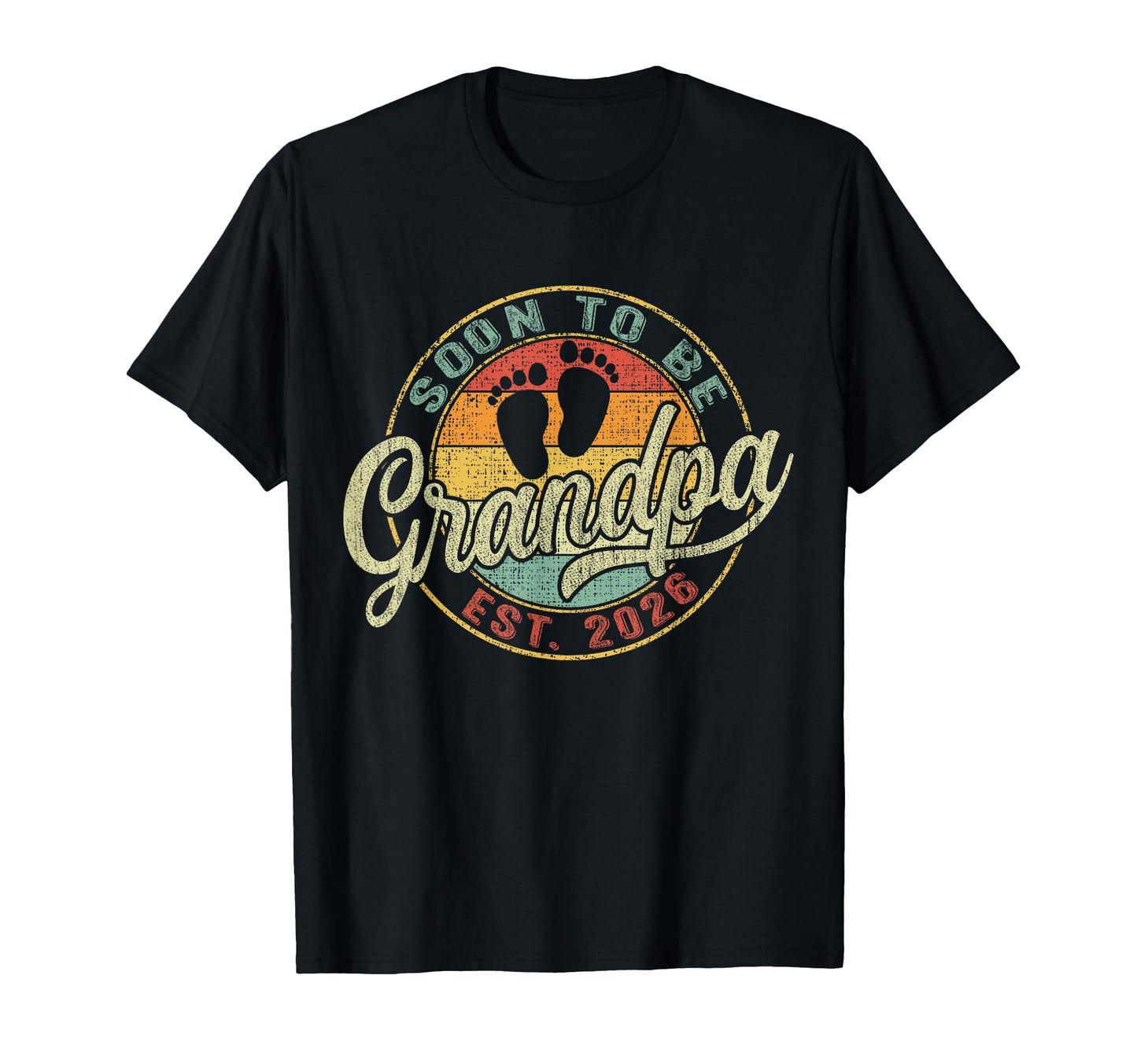 Soon To Be Grandpa 2026 Expecting T-Shirt - Minimalist Print Men Women - T-Shirt, Sweatshirt, Hoodie
