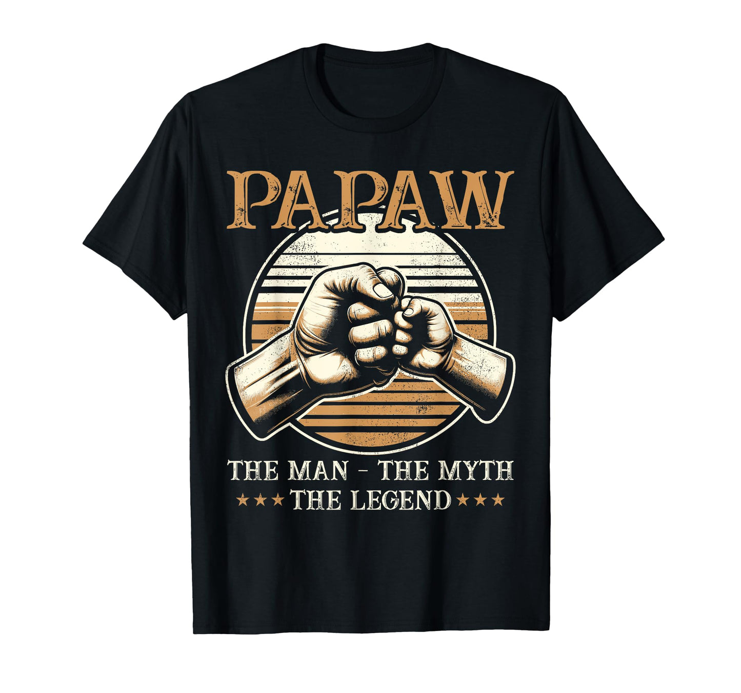 Papaw Myth Legend Dad Grandpa T-Shirt - Graphic Print Unisex - T-Shirt, Sweatshirt, Hoodie