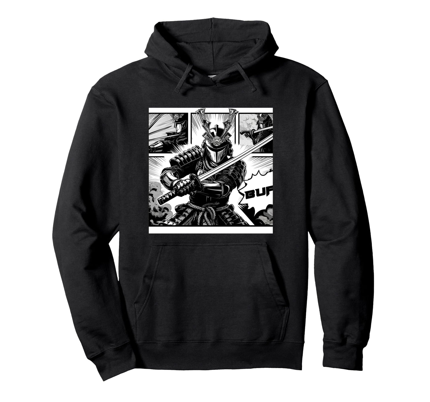 Japanese Fighters Battling Pop Art Hoodie - Streetwear Style Unisex - T-Shirt, Sweatshirt, Hoodie